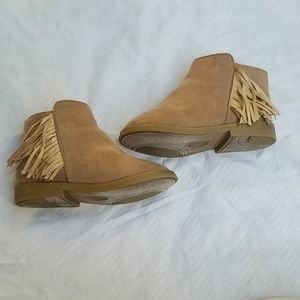 Suade Boots w the fringe